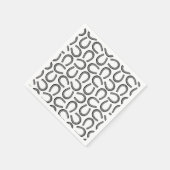 Westerne Hoefijzers - ACHTERGRONDKLEUR Servet (Hoek)