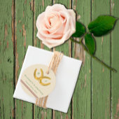 Westerne Hoefijzers bruiloft Bedankjes Labels