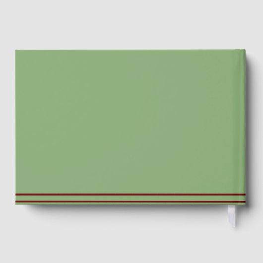 Westerne Hoefijzers bruiloft Gastenboek (Achterkant)