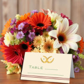 Westerne Hoefijzers bruiloft Plaatskaartje