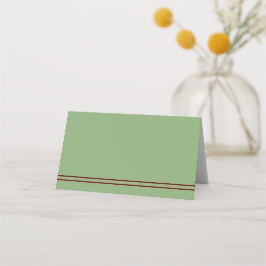 Westerne Hoefijzers bruiloft Plaatskaartje (Achterkant)