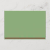 Westerne Hoefijzers bruiloft receptie Informatiekaartje (Achterkant)