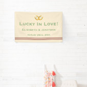 Westerne Hoefijzers bruiloft Spandoek (Insitu)