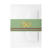 Westerne Hoefijzers bruiloft Uitnodigingen Wikkel (Voorkant Voorbeeld)