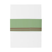 Westerne Hoefijzers bruiloft Uitnodigingen Wikkel (Achterkant Voorbeeld)