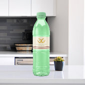 Westerne Hoefijzers bruiloft Waterfles Etiket