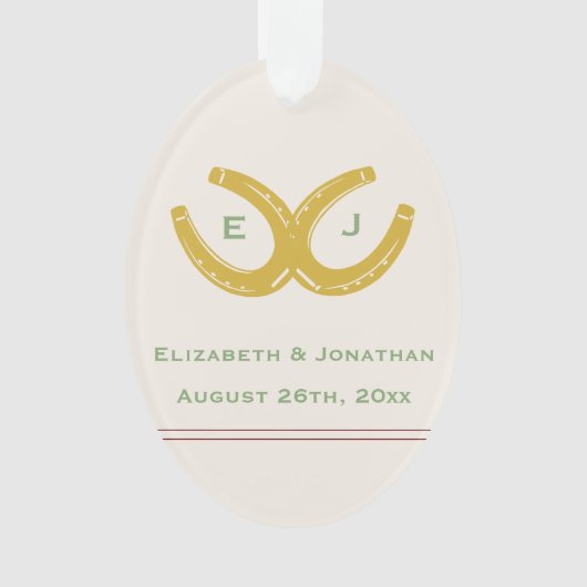 Westerne Hoefijzers Ornament (voorkant)