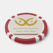Westerne Hoefijzers Poker Chips (Enkel)