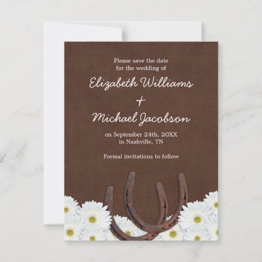 Westerne Hoefijzers sparen de Aankondiging van de  (Voorkant)