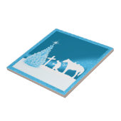 Westerne Home Decor Praying Cowboy Holiday Tegel Tegeltje (Zijkant)