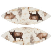 Westerne Hoogland Koeien Cowboy American Football (Panelen)