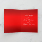 Westerne houten kruiskabel Barnwood Conchos Vakant Kaart (Binnen)