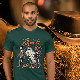 Westerne  Howdy Ghouls Halloween T-shirt