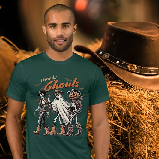 Westerne  Howdy Ghouls Halloween T-shirt