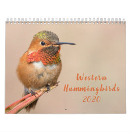 Westerne Hummingvogels 2020 Kalender