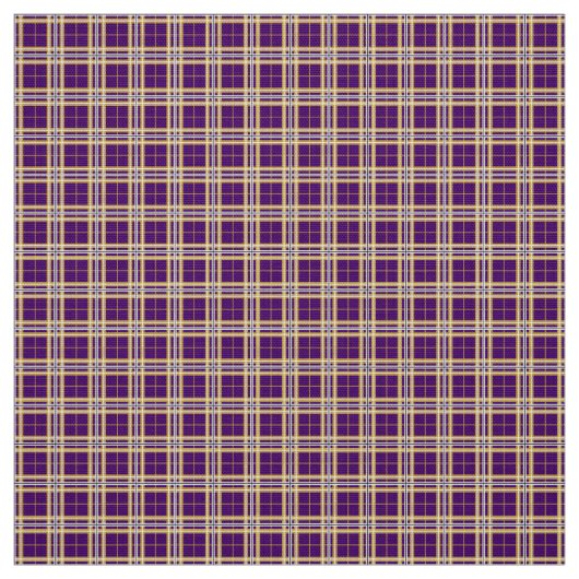 Westerne Illinois University Tartan Stof (Swatch)