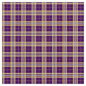 Westerne Illinois University Tartan Stof (Close Up)