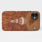 westerne IPhone 5-Hoesje "Barrel Racer" Case-Mate iPhone Case (Achterkant (horizontaal))