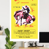 Westerne jongen ( Amerikaanse Firecracker) Poster (Thuiskantoor)