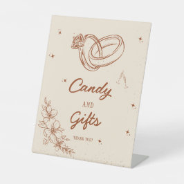 Westerne Kaarten en Geschenken Vrijgezellenfeest P Reclamebord Met Voetstuk