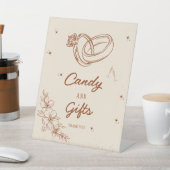 Westerne Kaarten en Geschenken Vrijgezellenfeest P Reclamebord Met Voetstuk (Insitu)