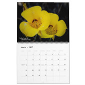 Westerne kalender voor Wildbloemen (Mar 2027)