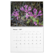 Westerne kalender voor Wildbloemen (Feb 2027)