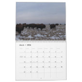 Westerne Kansas Buffalo Kalender (Mar 2026)