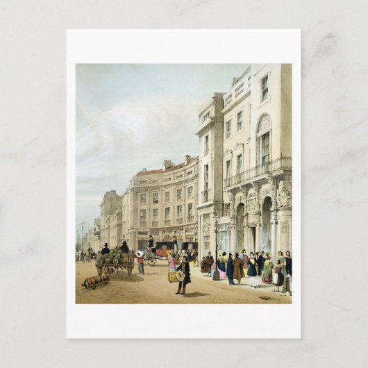 Westerne kant van John Nash's uitgebreide Regent C Briefkaart (Voorkant)