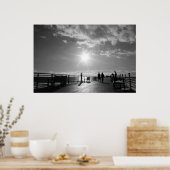 Westerne kantelhoek poster (Keuken)