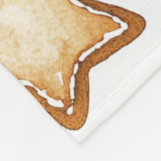 Westerne Kerst Cowgirl Cowboy Fleece Deken (Hoek)