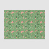 Westerne kerst tissuepapier (Voorkant)