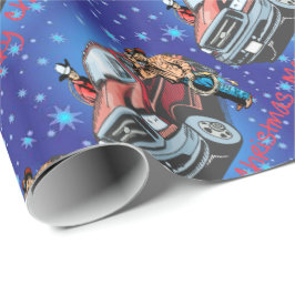 Westerne kerstcadeau voor Rodeo Cowboy Cadeaupapier