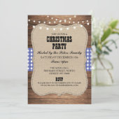 Westerne kerstfeestdag in het land kaart (Staand voorkant)