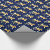 Westerne kerstgoudzangbries Sm. Cadeaupapier (Hoek)