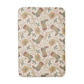 Westerne kerstlaarzen en Petten Badmat (Voorkant Verticaal)