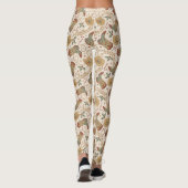 Westerne kerstlaarzen en Petten Leggings (Achterkant)