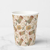 Westerne kerstlaarzen en Petten Papieren Bekers (Rechts)