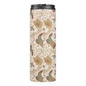 Westerne kerstlaarzen en Petten Thermosbeker (Achterkant)