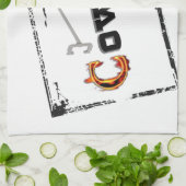 Westerne keukenhanddoeken met het merk Cowgirl (Gevouwen)