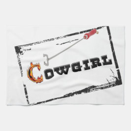 Westerne keukenhanddoeken met het merk Cowgirl