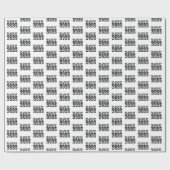 Westerne klasse van 2026 Afstuderen Cadeaupapier (Vlak)