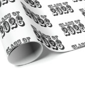 Westerne klasse van 2026 Afstuderen Cadeaupapier (Rol Hoek)