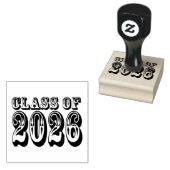 Westerne klasse van 2026 Afstuderen Rubberstempel (Gestempeld)