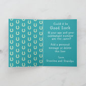 Westerne kleine cowboy 5e verjaardag rodeo custom kaart (Binnen)