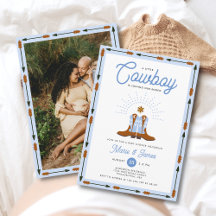 Westerne kleine cowboy rodeo foto jongen Baby show