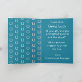 Westerne kleine cowgirl 3e verjaardag rodeo custom kaart (Binnen)