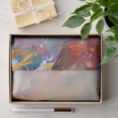 Westerne Kleur Gewassen Cowboy Vogel Decoupage Tissuepapier (Geschenk)