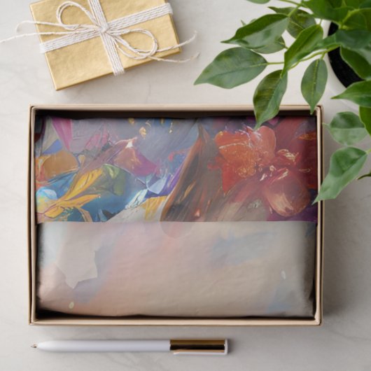 Westerne Kleur Gewassen Cowboy Vogel Decoupage Tissuepapier (Geschenk)