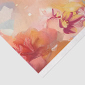 Westerne Kleur Gewassen Cowboy Vogel Decoupage Tissuepapier (Detail)